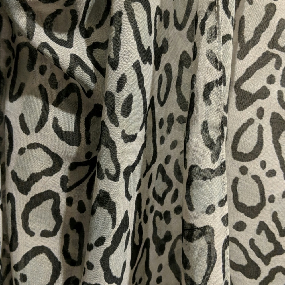 Lane Bryant Animal Print Leopard Cover Up NWT - Picture 3 of 5
